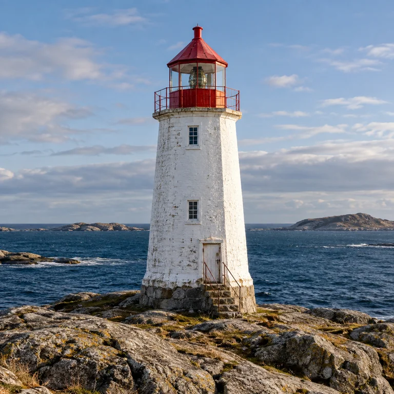Lighthouse — A guiding light at the edge of the sea